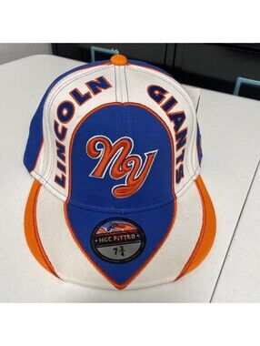 New York Lincoln Giants Negro League Baseball Fitted Hat Cap Size 7 3/4